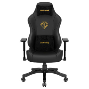 Andaseat Phantom 3 Elegant Black - Premium PVC Leather - Office Gaming Chair