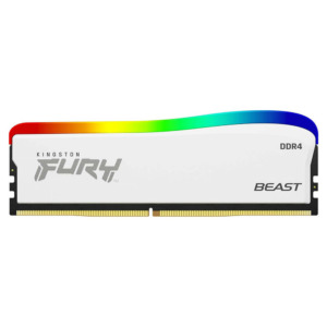 Kingston FURY Beast White RGB Special Edition - 16GB (1x16GB) DDR4 - Bus 3200MHz Cas 16