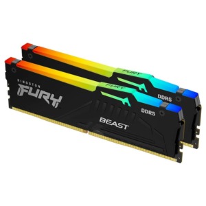 Kingston FURY Beast RGB - 32GB (2x16GB) DDR5 - Bus 5200MHz Cas 40 (KF552C40BBAK2-32)