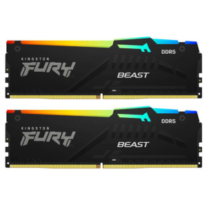Kingston FURY Beast RGB - 32GB (2x16GB) DDR5 - Bus 5200MHz Cas 40 (KF552C40BBAK2-32)