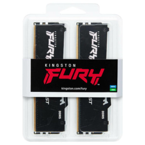 Kingston FURY Beast RGB - 32GB (2x16GB) DDR5 - Bus 5200MHz Cas 40 (KF552C40BBAK2-32)