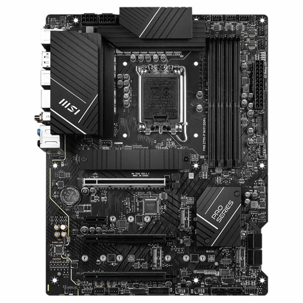 MSI PRO Z790 P WIFI DDR4 H2 MSI PRO Z790-P WIFI DDR4 - Socket 1700 - Ảnh 2