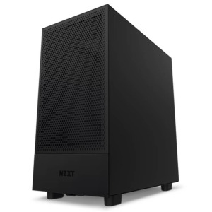 NZXT H5 Flow Matte Black H04 NZXT H5 Flow - Black - Compact Mid-tower Airflow Case