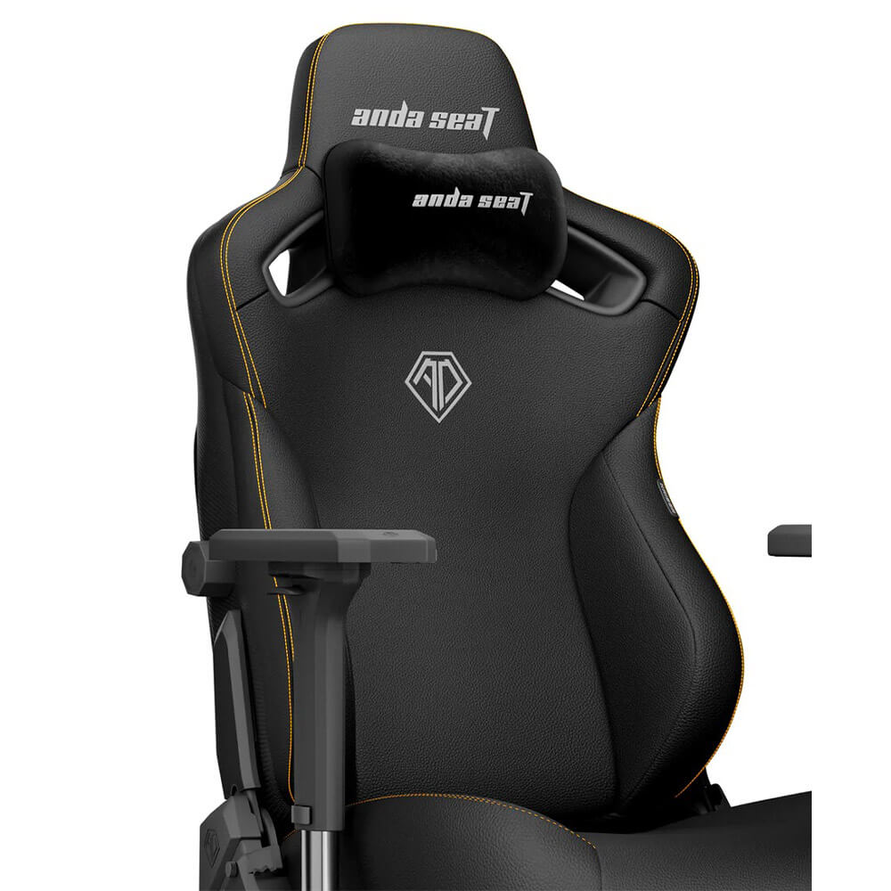 ndaseat Kaiser 3 Elegant Black H4 Andaseat Kaiser 3 Elegant Black - Premium PVC Leather - Ultimate Ergonomic Gaming Chair - Ảnh 4
