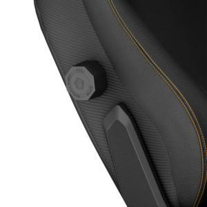 ndaseat Kaiser 3 Elegant Black H5 Andaseat Kaiser 3 Elegant Black - Premium PVC Leather - Ultimate Ergonomic Gaming Chair