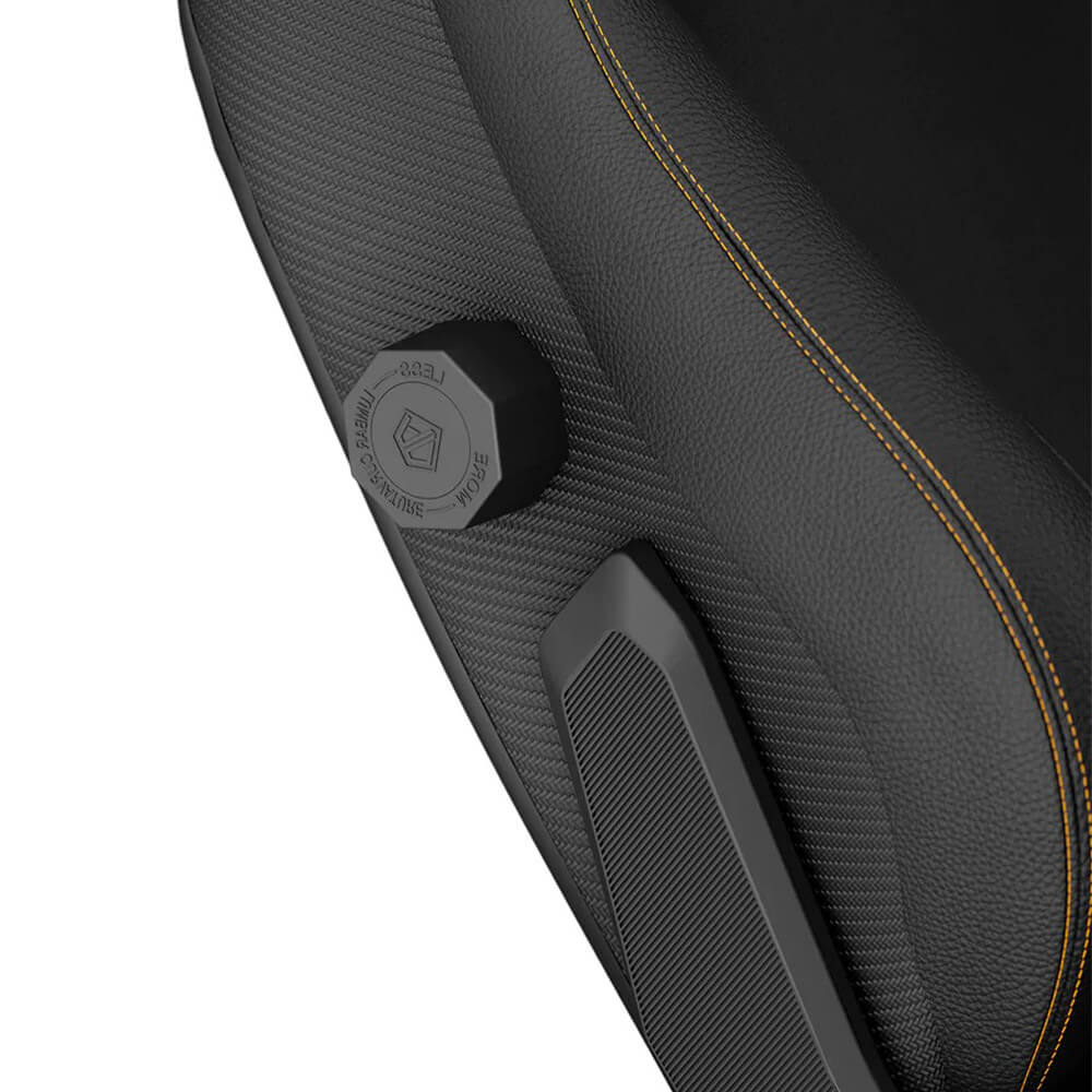 ndaseat Kaiser 3 Elegant Black H5 Andaseat Kaiser 3 Elegant Black - Premium PVC Leather - Ultimate Ergonomic Gaming Chair - Ảnh 5