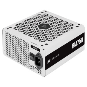 Corsair RM750 White 2021 h2 Corsair RM750 White — 750 Watt 80 PLUS Gold - Fully Modular ATX PSU