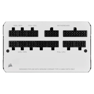 Corsair RM750 White 2021 h6 Corsair RM750 White — 750 Watt 80 PLUS Gold - Fully Modular ATX PSU