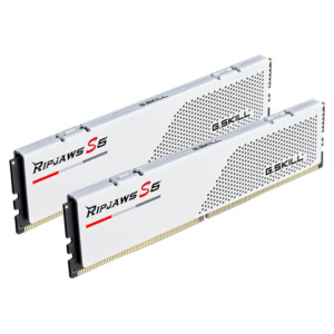 GSkill RipJaws S5 Matte White - 32GB (2x16GB) DDR5 - Bus 5600MHz Cas 46 (F5-5600J4645A16GX2-RS5W)