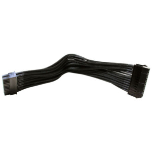 NZXT Premium Cable Sleeved 24pin for Mainboard - Black