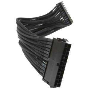NZXT Premium Cable Sleeved 24pin for Mainboard - Black