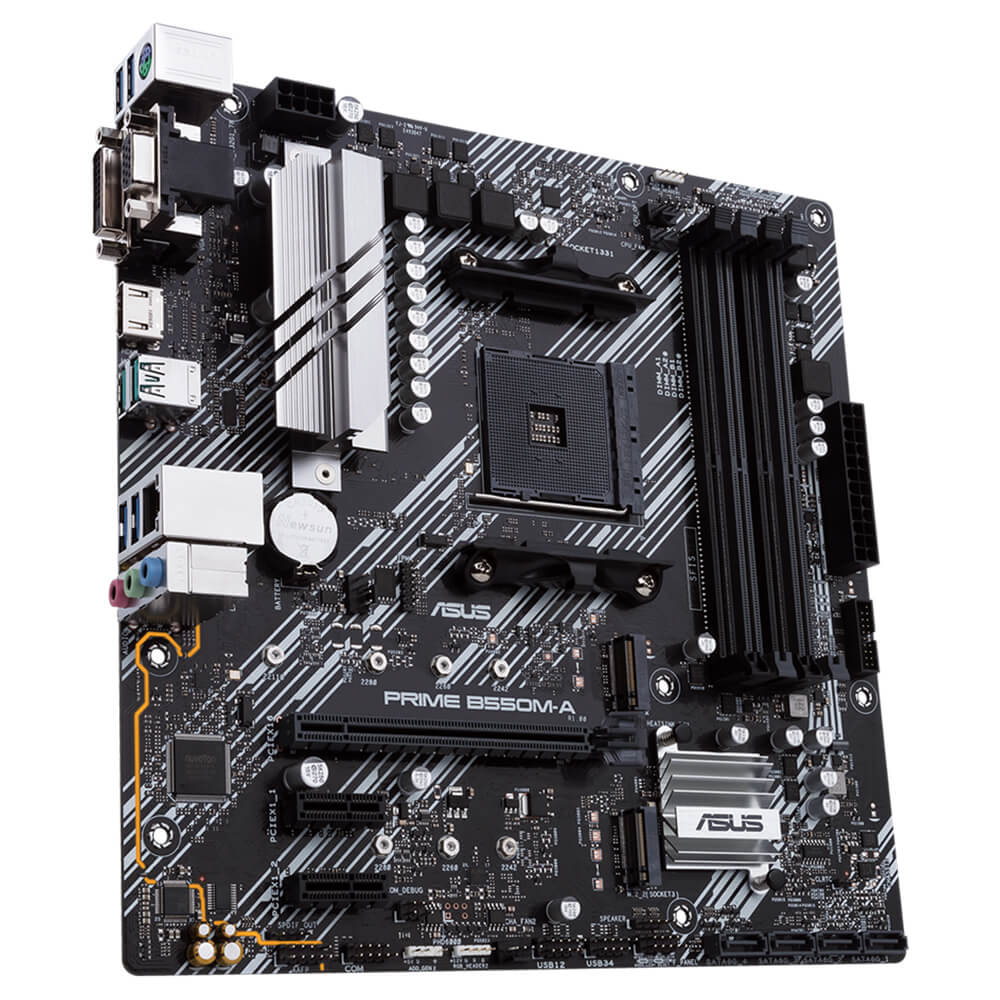 ASUS PRIME B550M A H4 Asus PRIME B550M-A - SOCKET AM4 - Ảnh 4