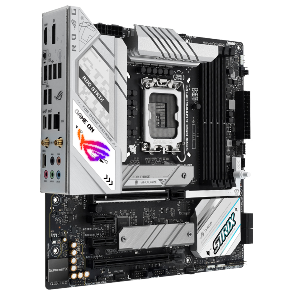 ASUS ROG STRIX B760 G GAMING WIFI D4 h3 ASUS ROG STRIX B760-G GAMING WIFI D4 - Socket 1700 - Ảnh 3