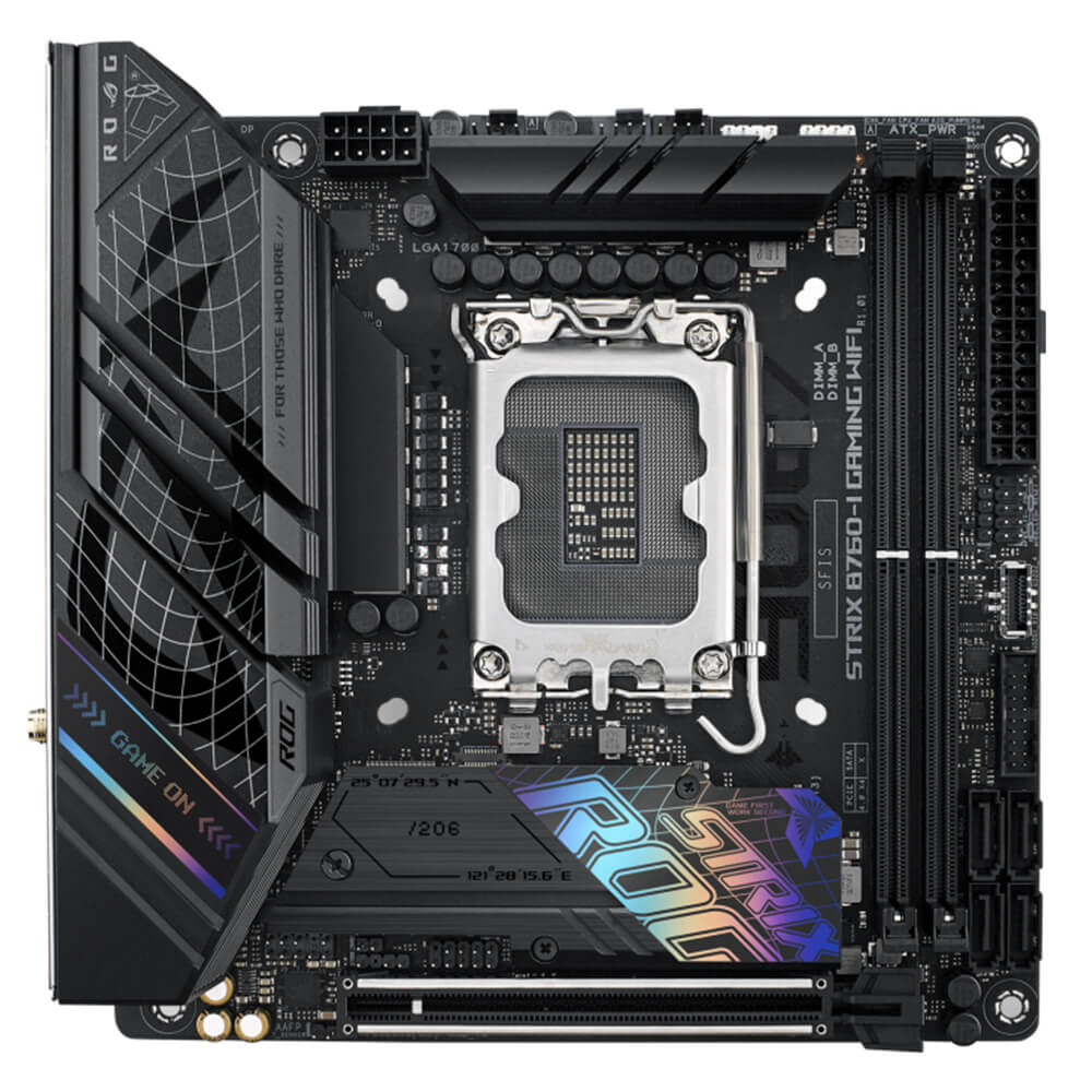 ASUS ROG STRIX B760 I GAMING WIFI H2 ASUS ROG STRIX B760-I GAMING WIFI - Socket 1700 - Ảnh 2