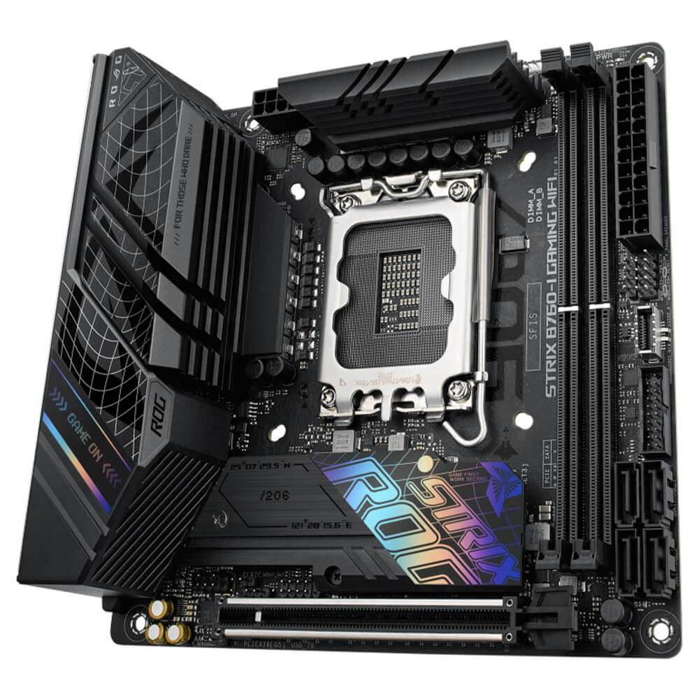 ASUS ROG STRIX B760 I GAMING WIFI H6 ASUS ROG STRIX B760-I GAMING WIFI - Socket 1700 - Ảnh 6