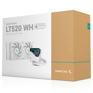 DeepCool LT520 WHITE - 240mm AIO Liquid CPU Cooler