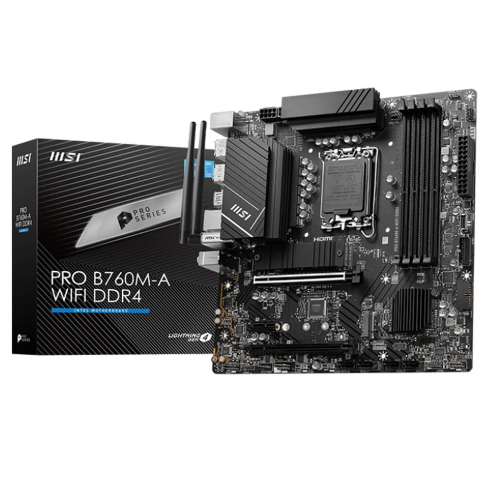 MSI PRO B760M A WIFI DDR4 H1 MSI PRO B760M-A WIFI DDR4