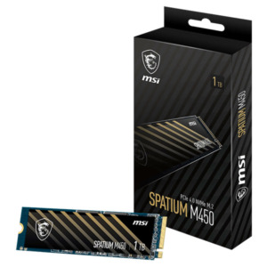 MSI SPATIUM M450 1TB - NVMe PCie Gen 4.0 x4 M.2 SSD