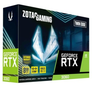 Zotac Gaming GeForce RTX 3060 8GB Twin Edge - 8GB GDDR6