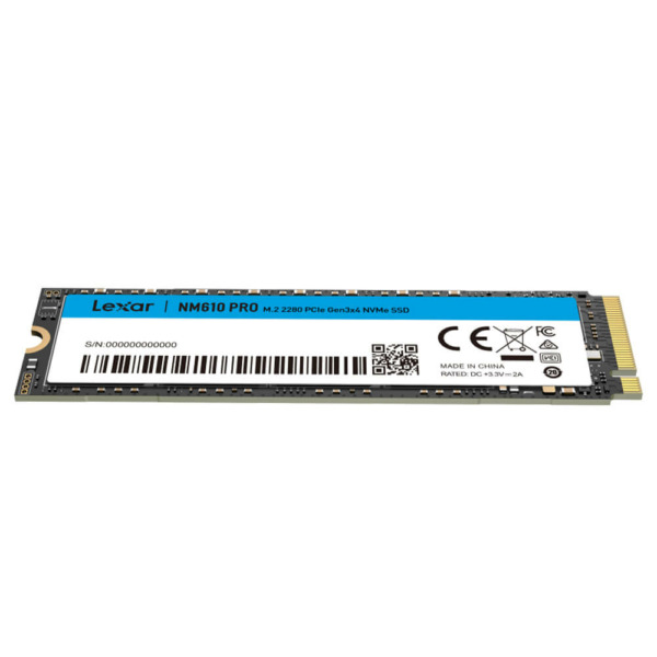 Lexar NM610PRO 250GB - PCIe 3.0 x4 NVMe M.2