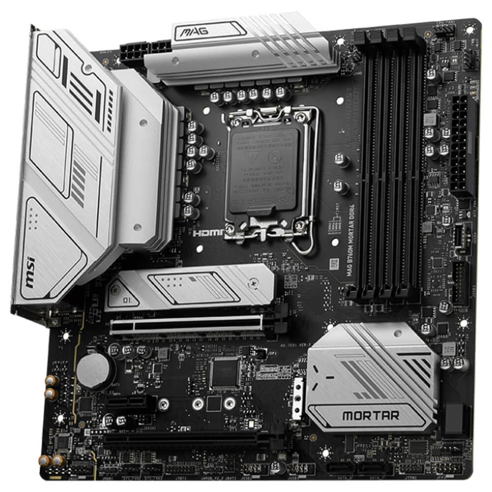 MSI MAG B760M MORTAR DDR4 H3 MSI MAG B760M MORTAR DDR4 - Socket 1700 - Ảnh 3