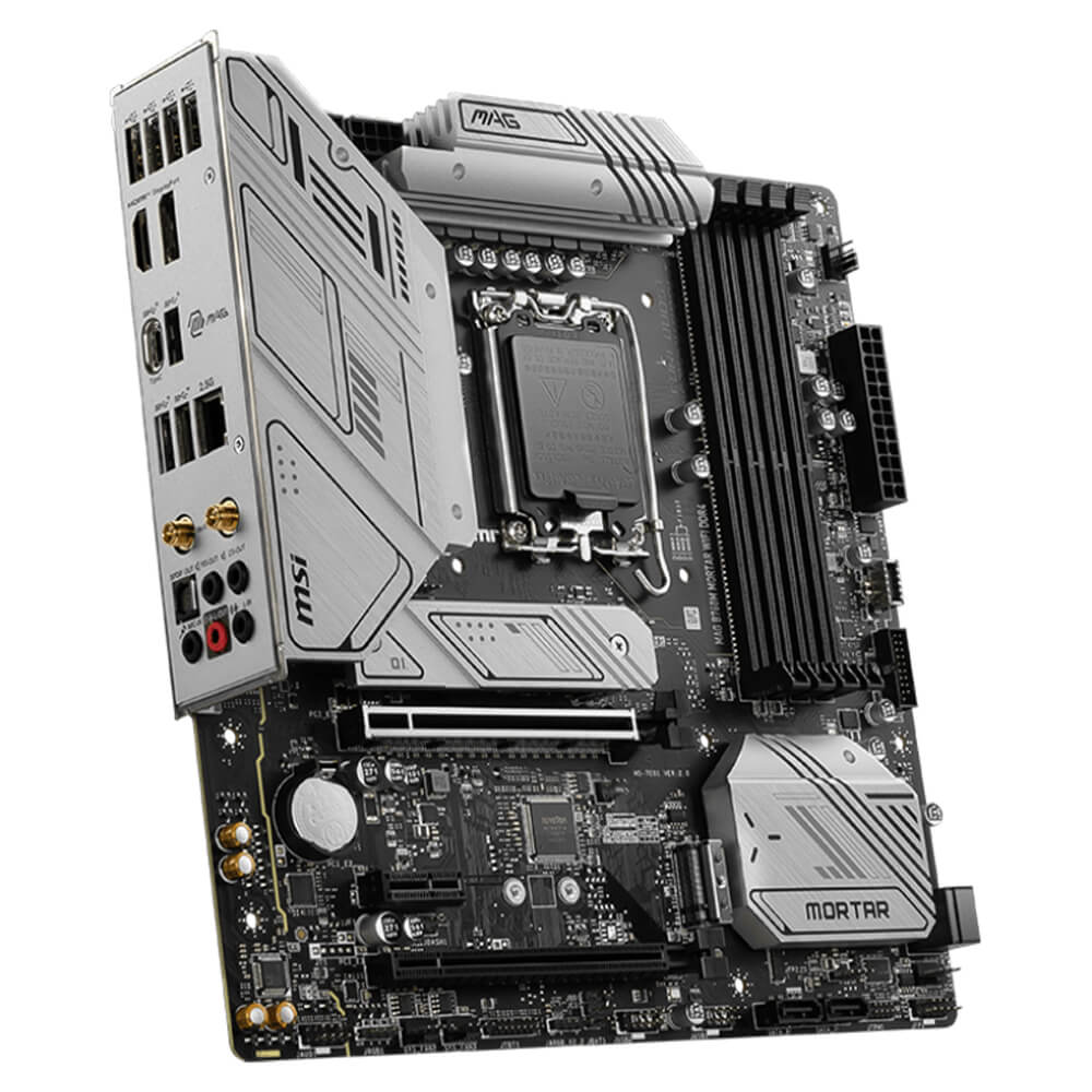 MSI MAG B760M MORTAR WIFI DDR4 H4 MSI MAG B760M MORTAR WIFI DDR4 - Socket 1700 - Ảnh 4