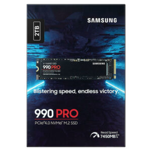 Samsung 990 PRO 2TB – M.2 2280 PCIe Gen 4.0 x4 NVMe SSD