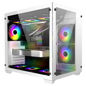 1STPLAYER MV7 White - Mid-Tower Gaming Case