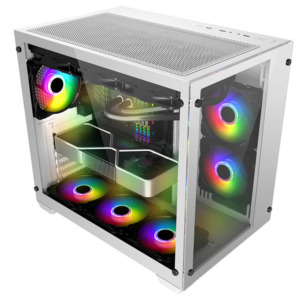 1STPLAYER MV7 White - Mid-Tower Gaming Case
