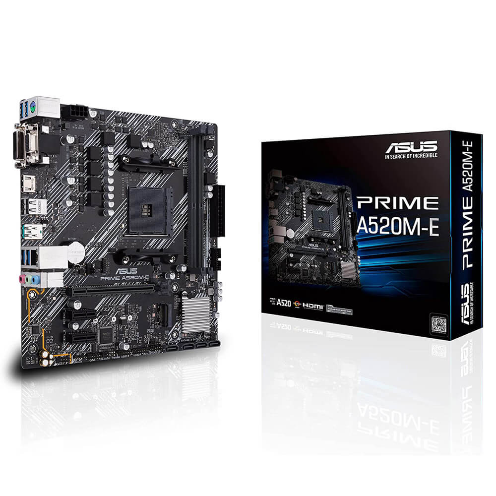 Asus PRIME A520M E H1 Asus PRIME A520M-E - SOCKET AM4