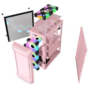 MIK AH01 – Pink – Mid Tower Case