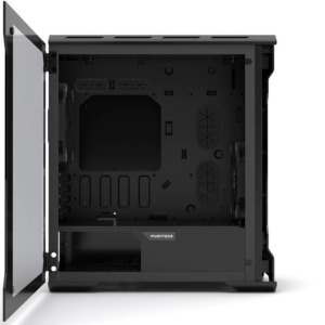 Phanteks ENTHOO EVOLV mATX Tempered Glass Satin Black - Micro Tower Chassis