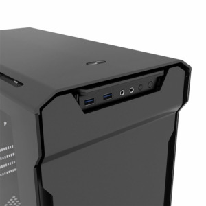 Phanteks ENTHOO EVOLV mATX Tempered Glass Satin Black - Micro Tower Chassis