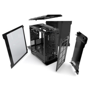 Phanteks ENTHOO EVOLV mATX Tempered Glass Satin Black - Micro Tower Chassis