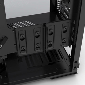 Phanteks ENTHOO EVOLV mATX Tempered Glass Satin Black - Micro Tower Chassis