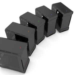 Phanteks ENTHOO EVOLV mATX Tempered Glass Satin Black - Micro Tower Chassis