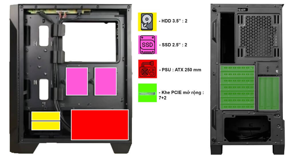 Infinity X - ATX Gaming Chassis