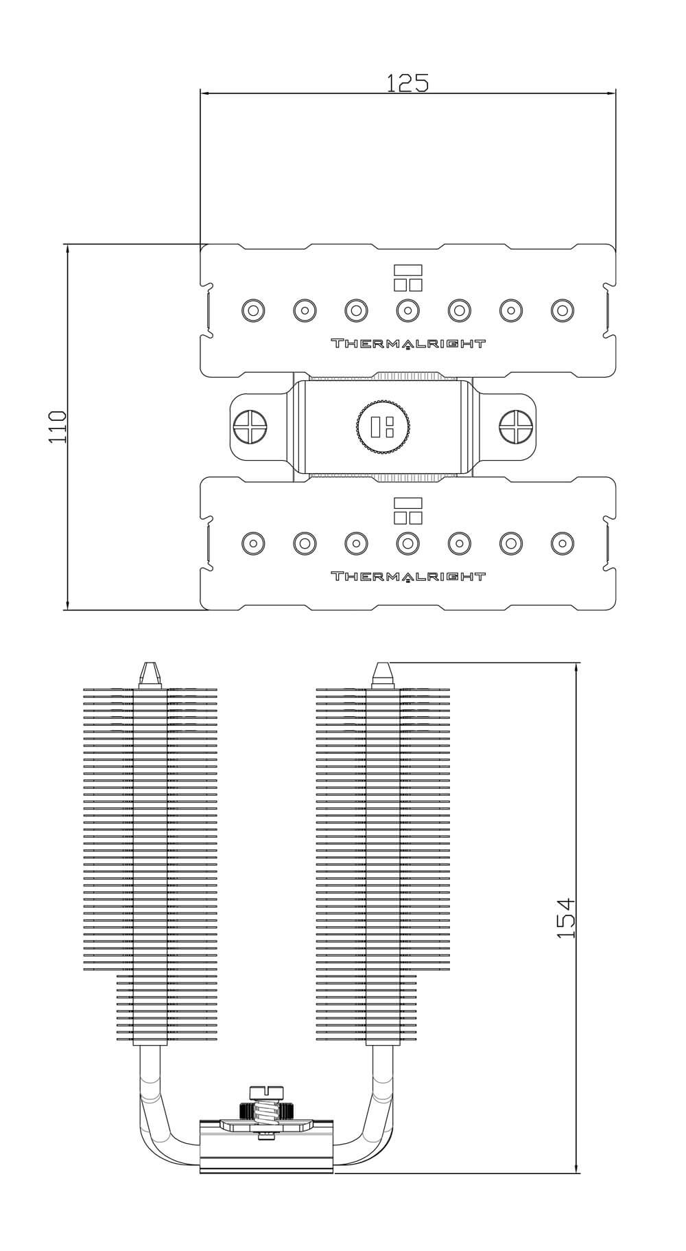 Thermalright Phantom Spirit 120 SE ARGB- CPU Air Cooler
