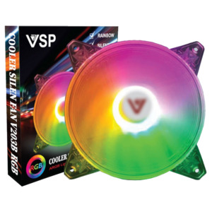 VSP V203B Led RGB 12cm Fan Case