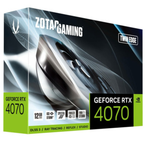 ZOTAC GAMING GeForce RTX 4070 Twin Edge - 12GB GDDR6X