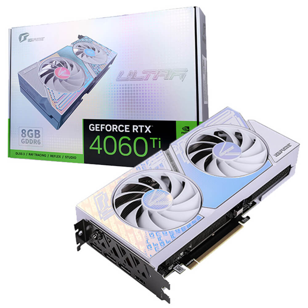Colorful iGame GeForce RTX 4060 Ti Ultra W DUO OC 8GB-V - 8GB GDDR6