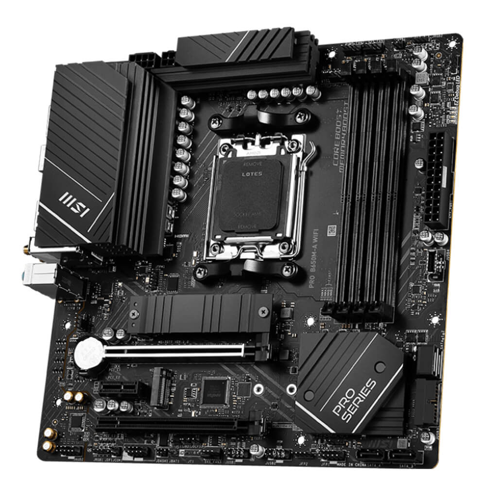 MSI PRO B650M A WIFI H3 MSI PRO B650M-A WIFI - Socket AM5 - Ảnh 3