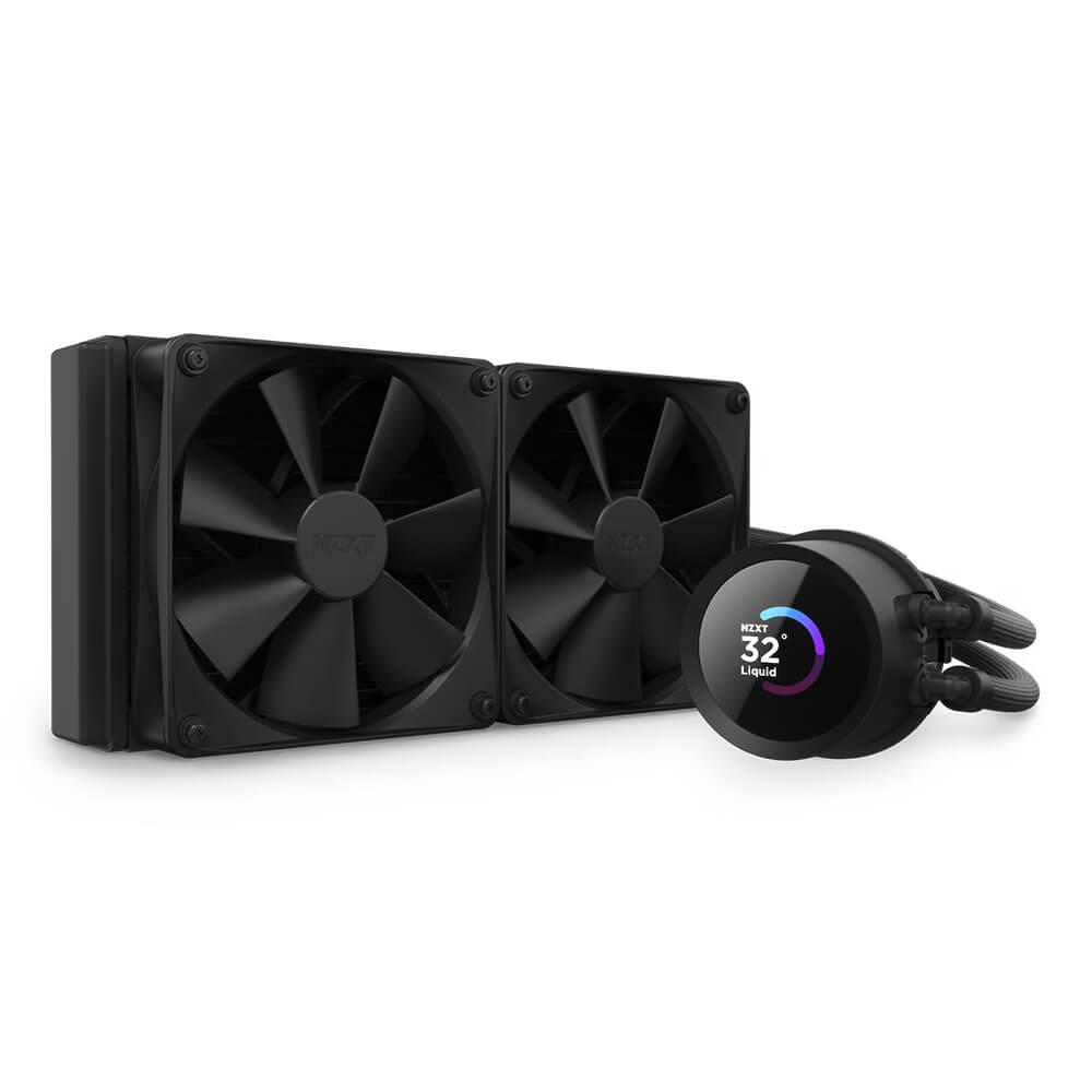 NZXT Kraken 240 - AIO Liquid Cooler with LCD Display