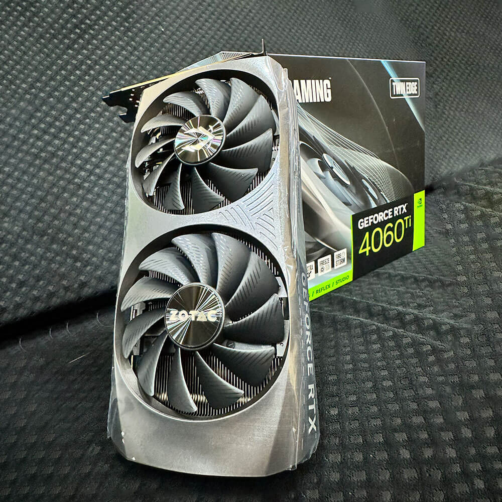 ZOTAC GAMING GeForce RTX 4060Ti 8GB Twin Edge H9 ZOTAC GAMING GeForce RTX 4060Ti 8GB Twin Edge - 8GB GDDR6