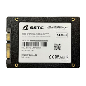SSTC MEGAMOUTH 512GB - 2.5inch Sata 3 SSD