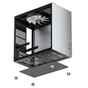 Jonsbo T8 Plus Silver - ITX Case