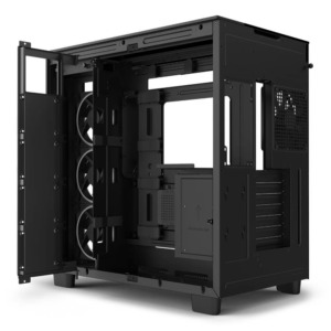 NZXT H9 Elite Matte Black - Premium Dual-Chamber Mid-Tower Airflow Case