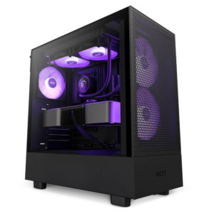 NZXT Kraken 240 RGB Matte Black - 240mm AIO Liquid Cooler with LCD Display and RGB Fans