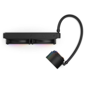 NZXT Kraken Elite 240 RGB Matte Black - 240mm AIO Liquid Cooler with LCD Display and RGB Fans