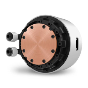 NZXT Kraken Elite 240 RGB Matte White - 240mm AIO Liquid Cooler with LCD Display and RGB Fans